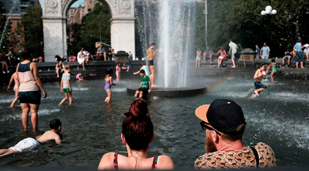 Alerta en EU por ola de calor; prevén hasta 47 grados