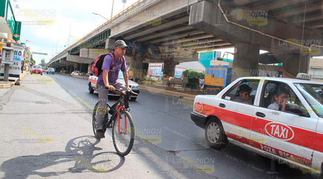 Crear una ciclopista, sí está proyectado en Poza Rica
