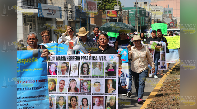 Colectivos buscan a desaparecidos, exigen justicia