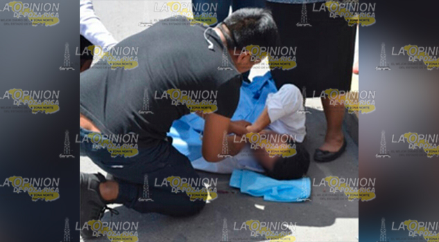 ¡Motociclista atropellado!