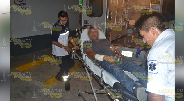 Comerciante herido de bala en la comunidad de San Isidro en Tlapacoyan