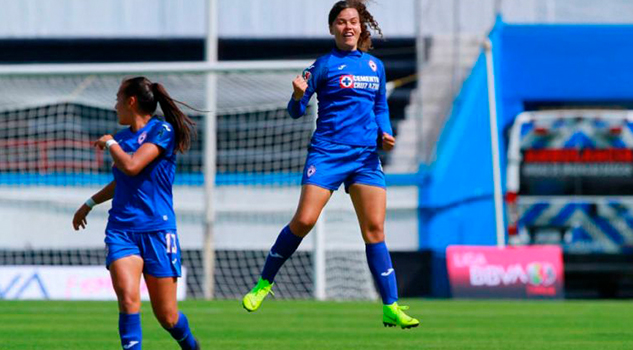 Cruz Azul, Líder y con el mejor inicio en su historia en la liga femenil