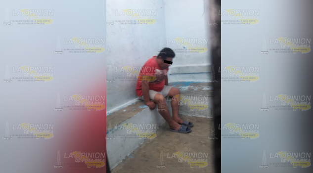 Ebrio agredió a su familia y es detenido