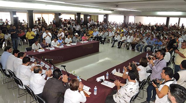 Municipios de la Zona Norte Firman en Poza Rica Convenio con la SEV