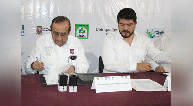 Municipios de la Zona Norte Firman en Poza Rica Convenio con la SEV