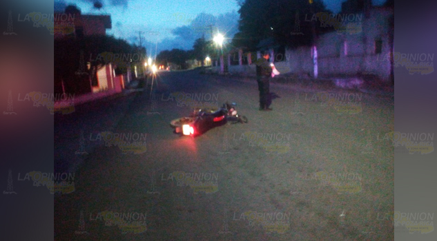 Mujer lesionada en accidente en Cerro Azul