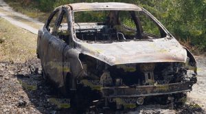 Abandonan vehículo calcinado y desbalijado en la localidad de Ixtlar Abandonan vehículo calcinado y desbalijado en la localidad de Ixtlar