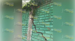 Barda de Pemex en Tihuatlán en riesgo de caer