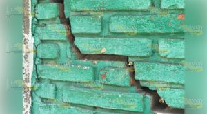 Barda de Pemex en Tihuatlán en riesgo de caer