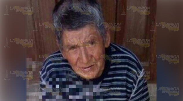 Buscan a familiares de un abuelito