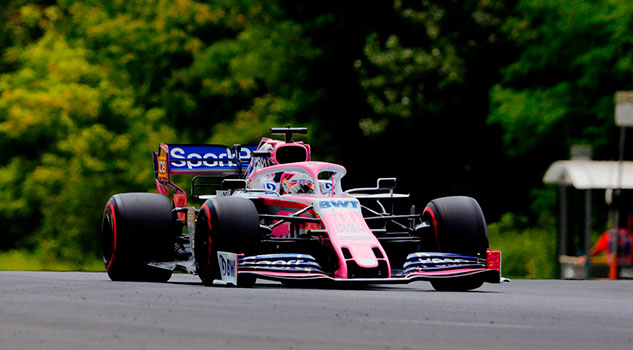 Checo Pérez, eliminado en la Q1 después de un incidente con Ricciardo Checo Pérez, eliminado en la Q1 después de un incidente con Ricciardo