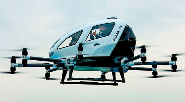China prepara la primer red operativa de taxis aéreos China prepara la primer red operativa de taxis aéreos