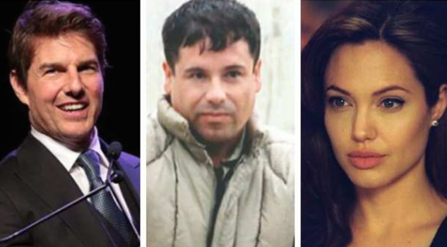 “El Chapo” buscó a Tom Cruise y Angelina Jolie para su película biográfica