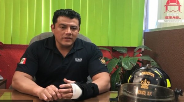 El líder sindical de los bomberos, Ismael Figueroa, fue inhabilitado por 20 años