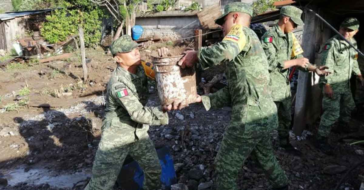 Deslave en municipio de Veracruz deja 40 viviendas dañadas