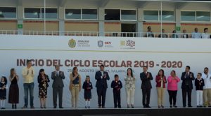 Inauguran ciclo escolar 2019-2020 y dan la bienvenida a más de 137 mil docentes