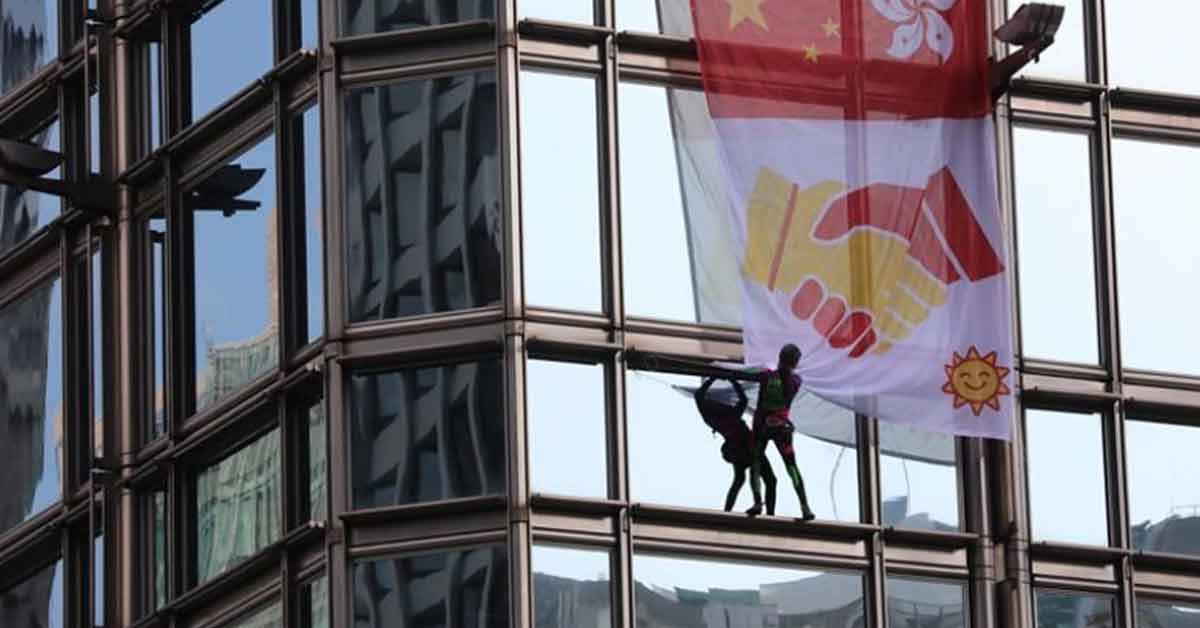 Activista escalador pide diálogo entre autoridades hongkonesas y de Pekín