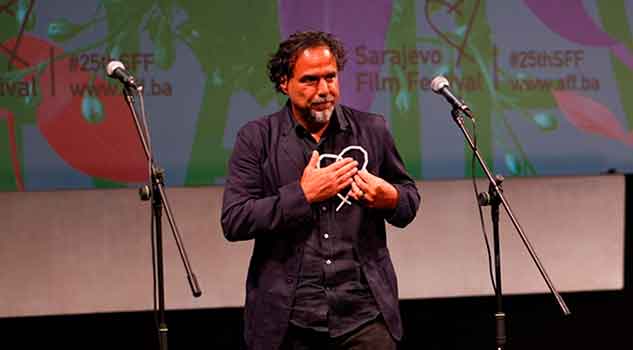 Alejandro González Iñárritu premiado con el Corazón de Honor