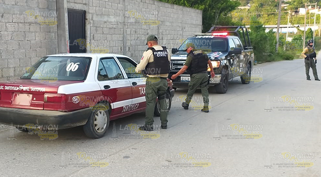 No hicieron alto cuando se les marcó y fueron detenidos en Tantoyuca