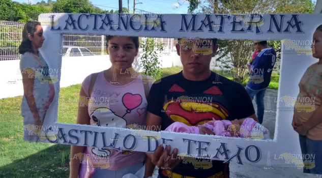 Promueven lactancia materna en Castillo De Teayo