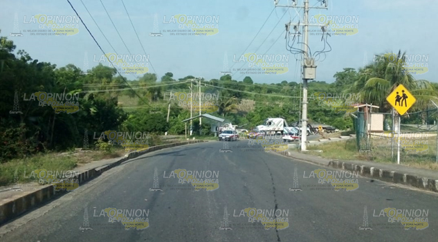 Quince accidentes en el mismo tramo carretero de Cazones