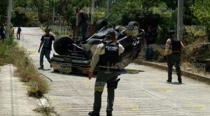 Se queda sin frenos en una pendiente en Tantoyuca