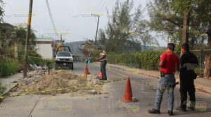 Sospechosa muerte de un motociclista que cayó a un hueco en la Parcela 14