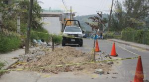 Sospechosa muerte de un motociclista que cayó a un hueco en la Parcela 14