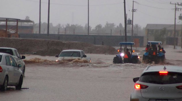 Tras impresionantes lluvias en Comondú, abren albergues Tras impresionantes lluvias en Comondú, abren albergues