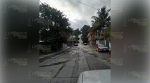 Truena línea de 8 pulgadas y deja sin agua a varias colonias de Poza Rica (VIDEO)