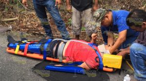 Maestros sufren accidente en la Tuxpan - Tampico, viven de milagro