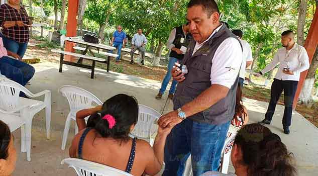 A través de campaña de sensibilización intensifican lucha contra cáncer en zonas rurales de Tihuatlán