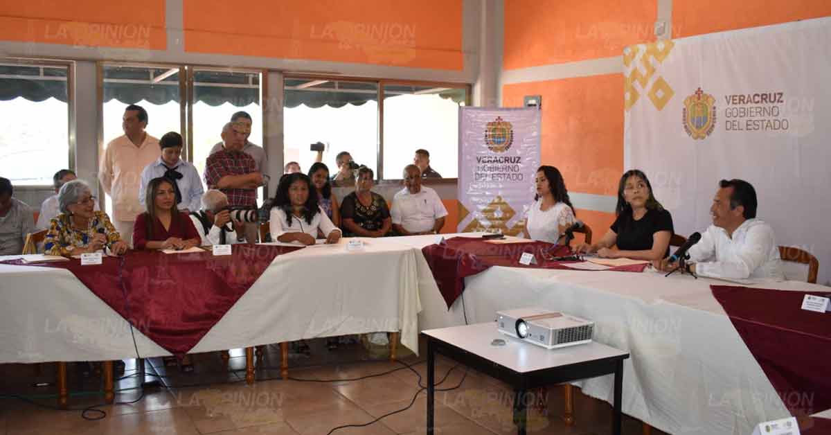Importante visita del gobernador del estado Cuitláhuac García Jiménez a Tlapacoyan