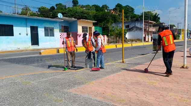 Se benefician zamoreños con empleo temporal