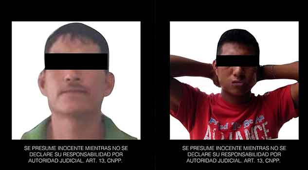 Detienen a 3 sujetos, uno por homicidio y dos por robo con violencia