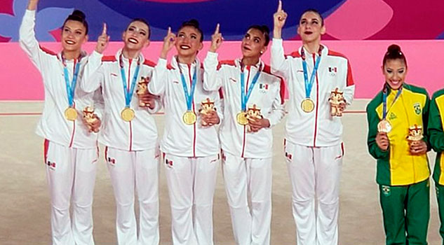 ¡Histórico! México gana Oro en gimnasia rítmica por primera vez en Panamericanos ¡Histórico! México gana Oro en gimnasia rítmica por primera vez en Panamericanos