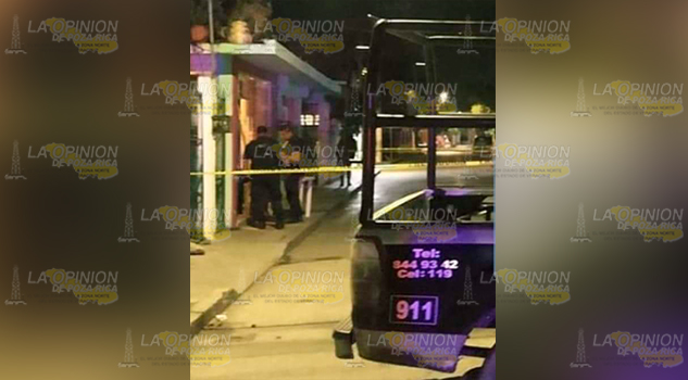 Ejecutan a balazos a jefe policíaco en Álamo