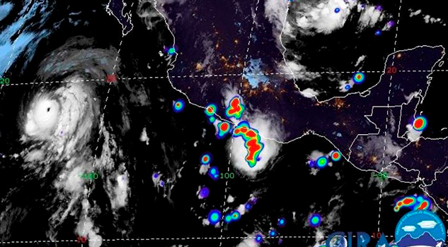 Pronóstico del clima de hoy: Ciclón tropical y Juliette traerán más lluvias