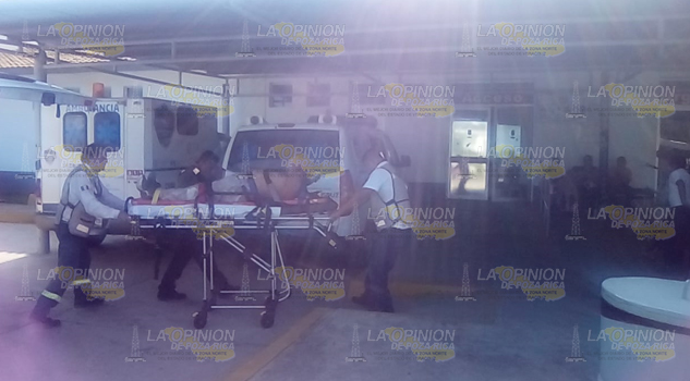 Pintor se intoxica en el fondo de una pileta