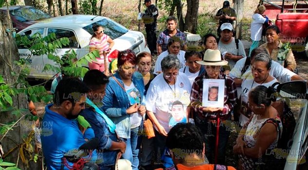 Recuerdan a familiares desaparecidos en fosa clandestina “La Gallera”