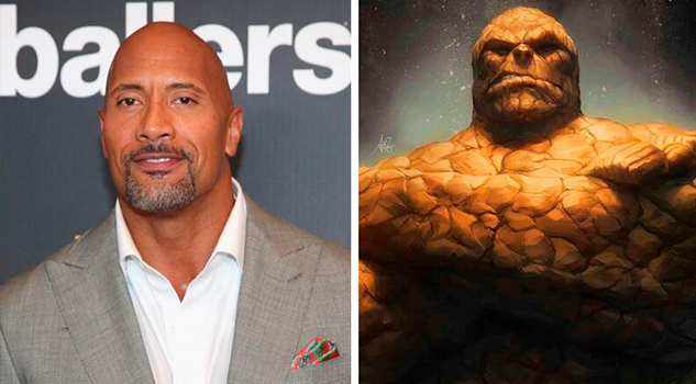 ¡Dwayne "La Roca" Johnson al MCU! Así se vería siendo La Mole de Fantastic Four