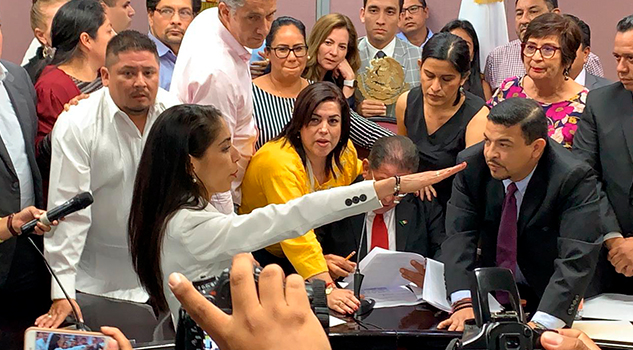 Congreso del Estado acordó la separación temporal de Winckler, no su destitución: Gómez Cazarín