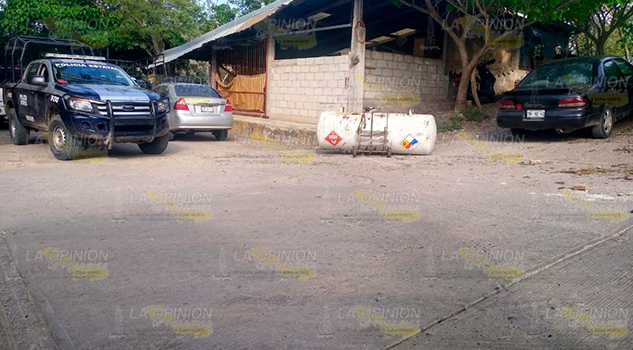 Frustrado el robó de tanque de 1100 litros de gas