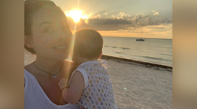 Zuria Vega luce INCREÍBLE en bikini a solo meses de dar a luz