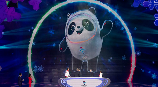 ¡Qué ternura! Un oso panda, la mascota de los Juegos Olímpicos de Invierno de 2022