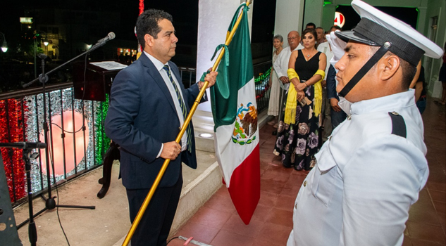 Alcalde de Naranjos vitoreó a los héroes de la independencia