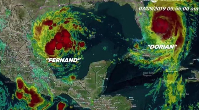 Alertan por tormenta tropical "Fernand" en el Golfo de México
