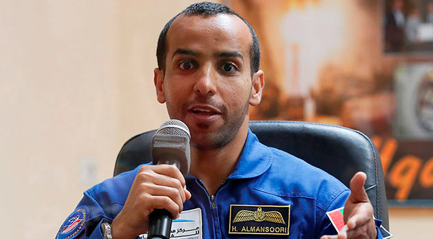 Astronauta emiratí será el primer árabe en la estación espacial internacional Astronauta emiratí será el primer árabe en la estación espacial internacional