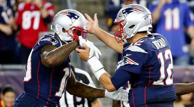 Brady y los Patriots dan 'pequeña' muestra de su ofensiva ante los Steelers