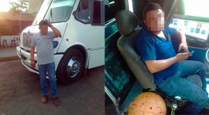 Choferes de autobuses peleoneros en Alazán - Potrero del Llano Choferes de Hola en Álamo, riñen por el pasaje; un herido
